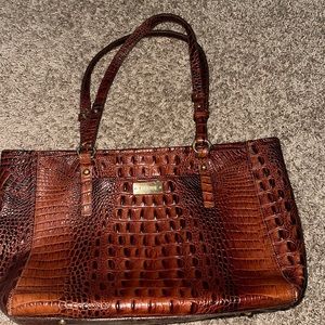 Brahmin top zip bag! Excellent condition!